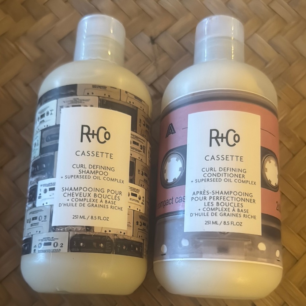R+Co Cassette Curl Defining Duo with Retro Design